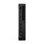 Lenovo ThinkCentre neo 50q Gen 5 rear ports including USB, HDMI, and Ethernet.