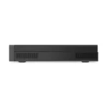 Lenovo ThinkCentre neo 50q Gen 5 desktop with front ventilation grills.