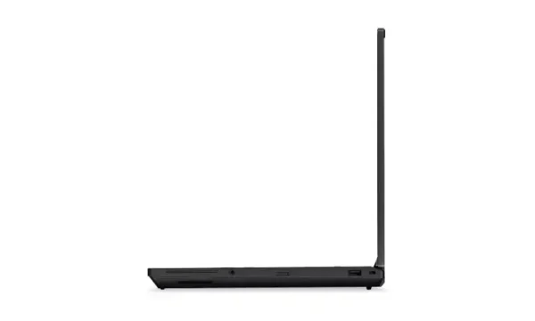 Lenovo ThinkPad P16 Gen 3-21RR0006LM laptop side profile showing ports on the left edge.