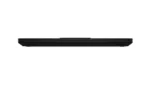 Lenovo ThinkPad P16s Gen 4 laptop side view with black finish and subtle branding.