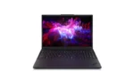 Lenovo ThinkPad P16v Gen 3 laptop with Intel Core Ultra 9, 64GB RAM, 1TB SSD, RTX 2000 graphics, and 16" WUXGA display.