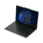 Lenovo ThinkPad E16 Gen 3 laptop with Intel Core Ultra 5 processor, 16-inch WUXGA touchscreen, and 512GB SSD.