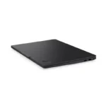 Black Lenovo ThinkPad E16 Gen 3 laptop with Intel processor and ports visible on the side.