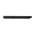 Lenovo ThinkPad L13 Gen 5 laptop side view showing USB-C, USB-A, and audio ports.