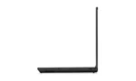 Lenovo ThinkPad P16 Gen 3 laptop side view showing ports and slim profile.