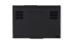 Lenovo ThinkPad P16 Gen 3 laptop bottom view showing vents and regulatory information