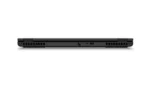 Lenovo ThinkPad P16v Gen 2 laptop side view showing USB-C port and vents.