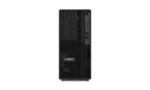 Lenovo ThinkStation P2 Tower Gen 2 workstation with honeycomb front panel and "ThinkStation" branding.