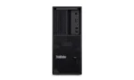 Lenovo ThinkStation P3 Tower Gen 2 workstation with honeycomb front grille and ports.