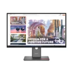 Lenovo ThinkVision P27QD-40 27-inch QHD IPS monitor with 120Hz refresh rate.