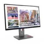 Lenovo ThinkVision P27QD-40 27-inch QHD IPS monitor with 120Hz refresh rate.