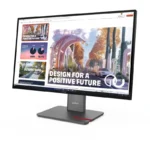 Lenovo ThinkVision P27QD-40 27-inch QHD IPS monitor with 120Hz refresh rate.