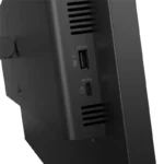 Lenovo ThinkVision P27QD-40 monitor ports: USB-A and USB-C SuperSpeed with charging icons.