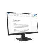 Lenovo ThinkVision S22-4e monitor with a 21.5-inch IPS FHD display.