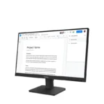 Lenovo ThinkVision S22-4e 21.5-inch FHD IPS monitor with 100Hz refresh rate.
