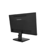 Lenovo ThinkVision S22-4e monitor rear view with Lenovo logo and stand.