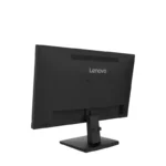 Lenovo ThinkVision S22-4e monitor rear view with Lenovo logo and stand.