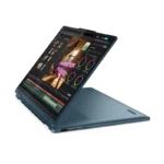 Lenovo Yoga 7 2-in-1 laptop with 14" OLED touchscreen, Intel Core Ultra 5 processor, 16GB RAM, and 1TB SSD.