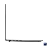 Lenovo Yoga Slim 7 14ILL10 laptop side profile showing ports and Intel Core Ultra 5 badge.