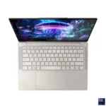 Lenovo Yoga Slim 7 laptop with Intel Core Ultra 5 processor, 14" OLED display, and 1TB SSD.