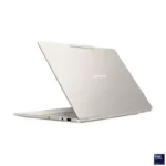 Lenovo Yoga Slim 7 14ILL10-83JX00EPIN laptop in champagne gold with Intel Core Ultra 5 processor.
