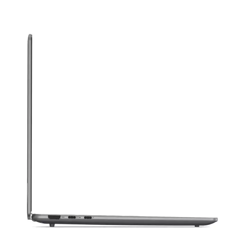 Lenovo Yoga Slim 7 14IMH9 laptop side profile showing ports.