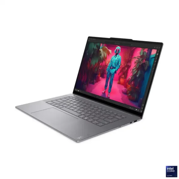 Lenovo Yoga Slim 7 15ILL9 83HM002GIN laptop with Intel Core Ultra 7 processor and 15.3" 2.8K touchscreen.