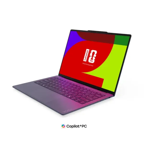 Lenovo Yoga Slim 7 Ultra 14IPH11-83QK007HIN laptop with Intel Core Ultra 7, 32GB RAM, 1TB SSD, and 14" OLED touch screen.