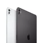 Rear view of Apple iPad Pro 11-inch M5 Wi-Fi + Cellular 256GB in silver and space grey finishes at YourShoppy.com.