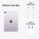 Apple iPad mini (A17 Pro) Wi-Fi + Cellular 256GB – Purple - Image 10