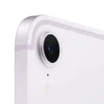 Close-up of the rear camera module on a purple Apple iPad mini (A17 Pro) tablet available at YourShoppy.com in Koramangala.