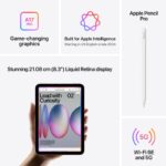 Apple iPad mini (A17 Pro) Wi-Fi + Cellular 256GB – Purple - Image 7