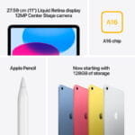 Apple iPad (A16) Wi-Fi + Cellular 512GB – Yellow - Image 7