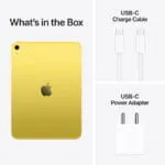 Apple iPad (A16) Wi-Fi + Cellular 512GB – Yellow - Image 8