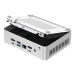 Asus NUC 15 Pro Slim Core Ultra 9 285H white barebone mini PC with its top cover partially opened at YourShoppy.com.