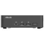 Front view of the Asus NUC 15 Pro Slim NUC15CRKU5 mini PC featuring USB-C, two USB-A ports, and power button at YourShoppy.co