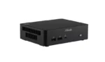 Asus NUC 16 Pro NUC16GDKX9 barebone mini PC featuring a compact black chassis with front USB ports and power button.