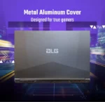 Titanium Gray Acer ALG AL15G-53 gaming laptop with a metal aluminum lid featuring the ALG logo, available at YourShoppy.com.