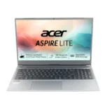 Acer Aspire Lite AL15-53 laptop in steel gray with a 15.6-inch display and metal chassis available at YourShoppy.com.