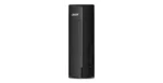 Front view of the black Acer Aspire XC-1760 desktop tower featuring a slim vertical design available at YourShoppy.com.