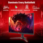 Acer Nitro XV272U F3 27-inch WQHD gaming monitor featuring a 300Hz refresh rate and FreeSync technology at YourShoppy.com.