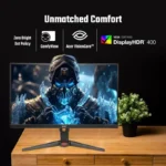 Acer Nitro XV272U F3 27-inch WQHD IPS gaming monitor with 300Hz refresh rate and HDR 400 display on a desk at YourShoppy.com.