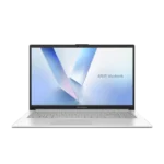 Asus Vivobook Go 15 E1504FA-IN2816WS laptop in cool silver with a 15.6-inch FHD display, available at YourShoppy.com.