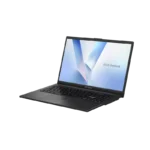 Asus Vivobook Go 15 E1504FA-IN2817WS laptop in black featuring a 15.6-inch FHD display, available at YourShoppy.com in Bangal