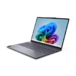 Lenovo IdeaPad Slim 3 15Q8X10 – 83N3006EIN laptop in Luna Grey with a 15.3-inch display, available at YourShoppy.com.