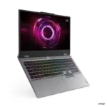 Lenovo LOQ 15AHP10 83JG008JIN laptop in Luna Grey with RGB keyboard and 15.6-inch FHD display available at YourShoppy.com.