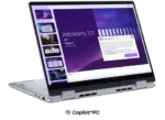 Dell 14 Plus 2-in-1 Laptop (Intel Core Ultra 7 256V, Intel Arc 140V, 16 GB LPDDR5X, 512 GB SSD, 14" FHD+ Touch, Windows 11 Home Copilot+ PC, Ice Blue) - Image 2
