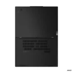 Top and bottom view of the black Lenovo ThinkPad L14 Gen 6 (AMD) 21S8S0G800 laptop featuring ventilation grilles at YourShopp