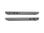 Side profile view of the HP ZBook Power 16 G11 A8WM2PT workstation laptop showing port connectivity at YourShoppy.com.