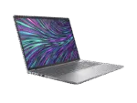 HP ZBook Power 16 G11 A8WM2PT mobile workstation laptop with a 16-inch display, viewed from a side angle at YourShoppy.com.